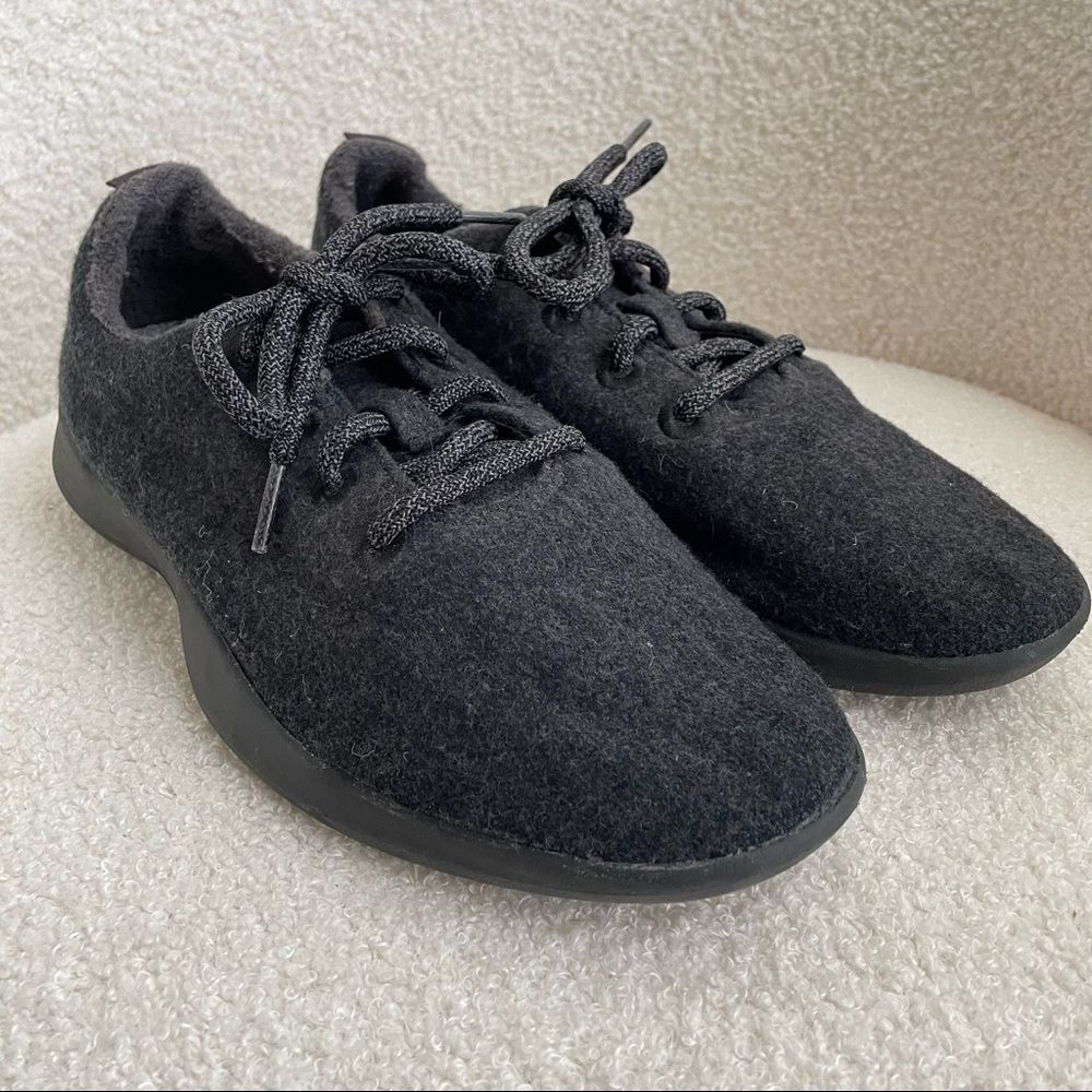 Allbirds Wool Runners Natural Black 9